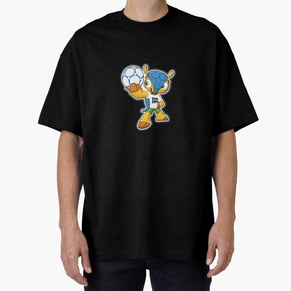 Brazil 14 Oversized T-Shirt Celebrate Football Dreams Across Global Football Passion for FIFA World Cup 2026, Connected to Cristiano Ronaldo, Haaland and CR7, France and Portugal, Stadium Memories, Football Loyalty, International Chants and