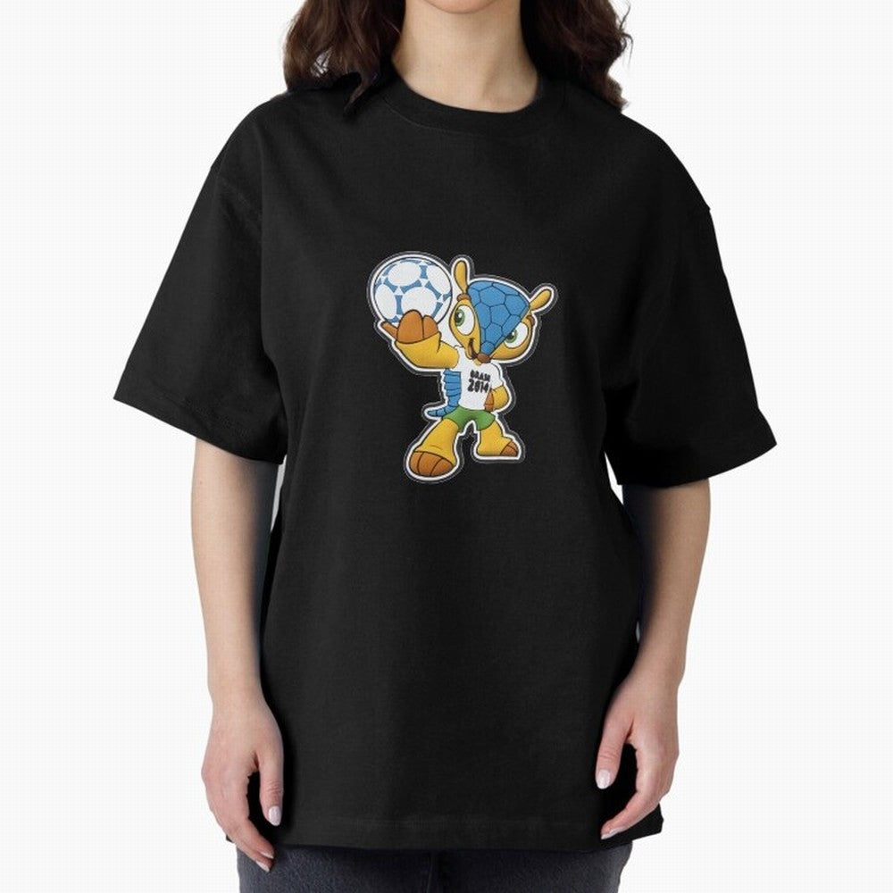 Brazil 14 Oversized T-Shirt Celebrate Football Dreams Across Global Football Passion for FIFA World Cup 2026, Connected to Cristiano Ronaldo, Haaland and CR7, France and Portugal, Stadium Memories, Football Loyalty, International Chants and