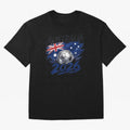 Australia Soccer 2026: Grunge Flag & Football Pride Oversized T-Shirt Live for the Drama of Match Day Hype around FIFA World Cup 2026 Group Stage, Mbappe, Brazil, Champion Mindset, Group Stage Buzz, Knockout Tension and Passionate Fan Culture;