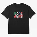 2026 Soccer Play Game Year Players Oversized T-Shirt Share the Excitement of FIFA World Cup 2026 with Messi, Neymar and Mbappe, Portugal, Spain and Germany Energy, Retro Football Energy, Iconic Rivalries, Trophy Chase Drama and Stadium Atmosphere;