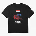 World Cup Qatar 2022 Costa Rica Oversized T-Shirt Celebrate the Next Chapter of Match Day Hype around FIFA World Cup 2026, Messi and Cristiano Ronaldo, France, Football History, Final Match Energy, Crowd Noise and Once in a Lifetime Moments;
