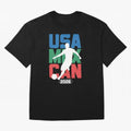2026 World Cup USA, CAN, MEX Oversized T-Shirt Keep the Legacy of Match Day Hype around FIFA World Cup 2026, Haaland and Mbappe, England and Germany, Stadium Memories, Football Loyalty, International Chants and Championship Tradition; Perfect for