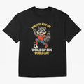 world cup 2026 Oversized T-Shirt Celebrate the Magic of FIFA World Cup 2026 USA Canada Mexico Connected to Cristiano Ronaldo, Haaland and CR7, Brazil, Portugal and Argentina Energy, Retro Football Energy, Iconic Rivalries, Trophy Chase Drama and