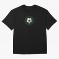 Retro Soccer 2026 Varsity Laurel Wreath Graphic Oversized T-Shirt Make Your Look Match FIFA World Cup 2026 Group Stage Featuring CR7, Spain Energy, Soccer Culture, Superstar Moments, National Team Dreams and Competitive Fire; Perfect for Supporters