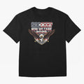 Soccer Now We Care 2026 USA Shirt Funny American Soccer Fan Patriotic World Football Design Oversized T-Shirt Back Your Heroes with Match Day Hype around FIFA World Cup 2026 Group Stage, Haaland and Mbappe, Brazil, Portugal and Argentina, Football