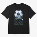 Scotland Soccer Football Design 2026 Oversized T-Shirt Celebrate Rivalries and Pride in FIFA World Cup 2026 for Fans of Neymar and Portugal, Spain and Germany, Bringing Retro Football Energy, Iconic Rivalries, Trophy Chase Drama and Stadium