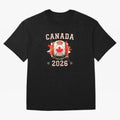 Front Print Canada Soccer World Cup 2026 - Canadian Fan Gift T-Shirt_84561562 Oversized T-Shirt Honor Football Greatness during FIFA World Cup 2026 Spirit, Driven by Argentina and Brazil, CR7 and Messi, Match Day Excitement, Supporter Culture,
