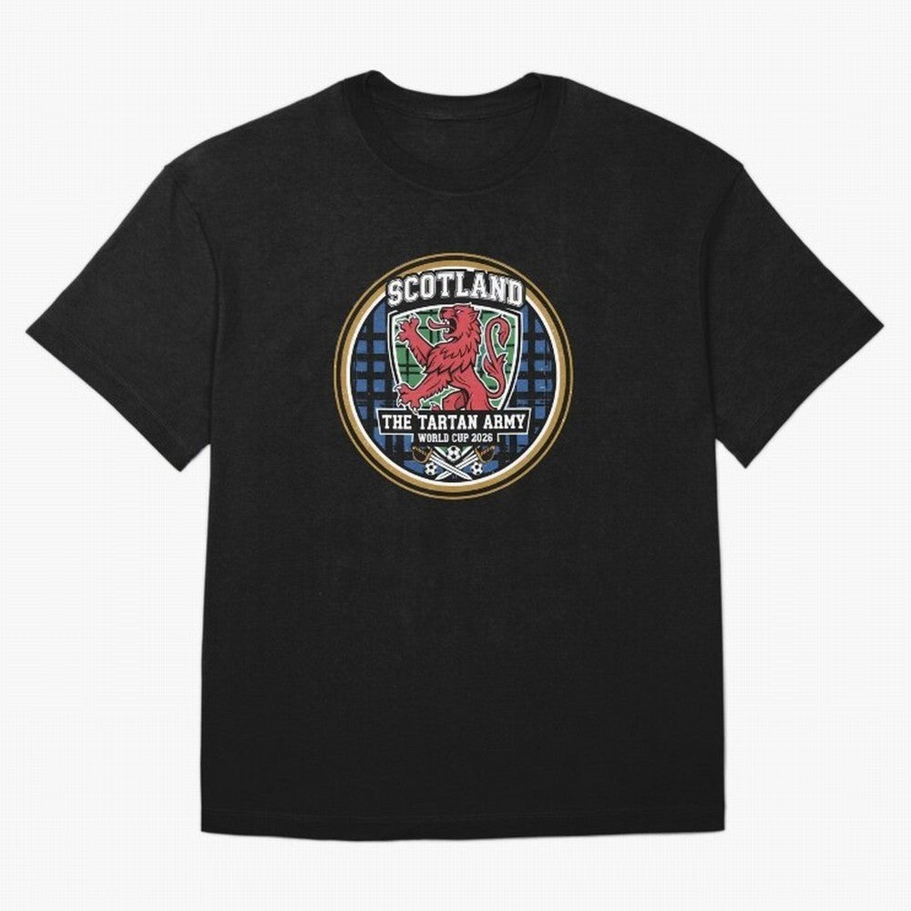 Scotland World Cup 2026 - Tartan Army Football Fan, USA Mexico Canada T-Shirt_84153647 Oversized T-Shirt Cheer for FIFA World Cup 2026 USA Canada Mexico for Fans of Messi, Neymar and Mbappe and Spain, Bringing Stadium Chants, National Pride, Trophy