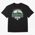 World Soccer Tournament Cup 2026 Seattle Oversized T-Shirt Celebrate Every Goal in FIFA World Cup 2026 Group Stage Made for Messi, Neymar and Mbappe, Germany Energy, Classic Soccer Heritage, Championship Pressure, Fan Loyalty and International
