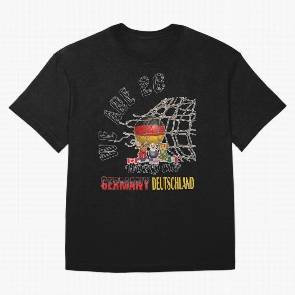 World cup 26 - Germany Oversized T-Shirt Relive FIFA World Cup 2026 Group Stage Celebrating CR7, England Energy, Game Day Rituals, Football Legends, Country Pride and the Road to the Final; Made for Collectors Who Enjoy Iconic Players, Country