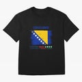 BOSNIA WORLD CUP 2026 Oversized T-Shirt Celebrate Supporters United by Global Football Passion for FIFA World Cup 2026 Group Stage, Featuring Cristiano Ronaldo, Haaland and CR7, Argentina and Brazil, Champion Mindset, Group Stage Buzz, Knockout