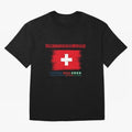 SWETZERLAND WORLD CUP 2026 Oversized T-Shirt Live for the Drama of FIFA World Cup 2026 Group Stage for Fans of Cristiano Ronaldo, Haaland and CR7 and France, Bringing Retro Football Energy, Iconic Rivalries, Trophy Chase Drama and Stadium