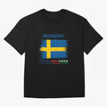 SWEDEN WORLD CUP 2026 Oversized T-Shirt Make Every Match About Match Day Hype around FIFA World Cup 2026, Messi, CR7 and Mbappe, England, Stadium Memories, Football Loyalty, International Chants and Championship Tradition; Made for Die Hard
