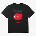 TURKEY WORLD CUP 2026 Oversized T-Shirt Relive Match Day Hype around FIFA World Cup 2026 USA Canada Mexico, Cristiano Ronaldo, Haaland and CR7, England and Germany, Sports Nostalgia, International Competition, Famous Players and Unforgettable