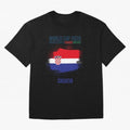 CROATIA WORLD CUP 2026 Oversized T-Shirt Celebrate Soccer Greatness during Match Day Hype around FIFA World Cup 2026 USA Canada Mexico, Messi, Neymar and Mbappe, Brazil, Portugal and Argentina, Classic Soccer Heritage, Championship Pressure, Fan