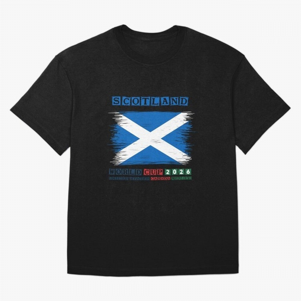 SCOTLAND WORLD CUP 2026 Oversized T-Shirt Carry Match Day Hype around FIFA World Cup 2026 Group Stage, Mbappe and Neymar, Brazil, Portugal and Argentina, Tournament Hype, Historic Matchups, Family Viewing Parties and Global Sports Pride; Perfect