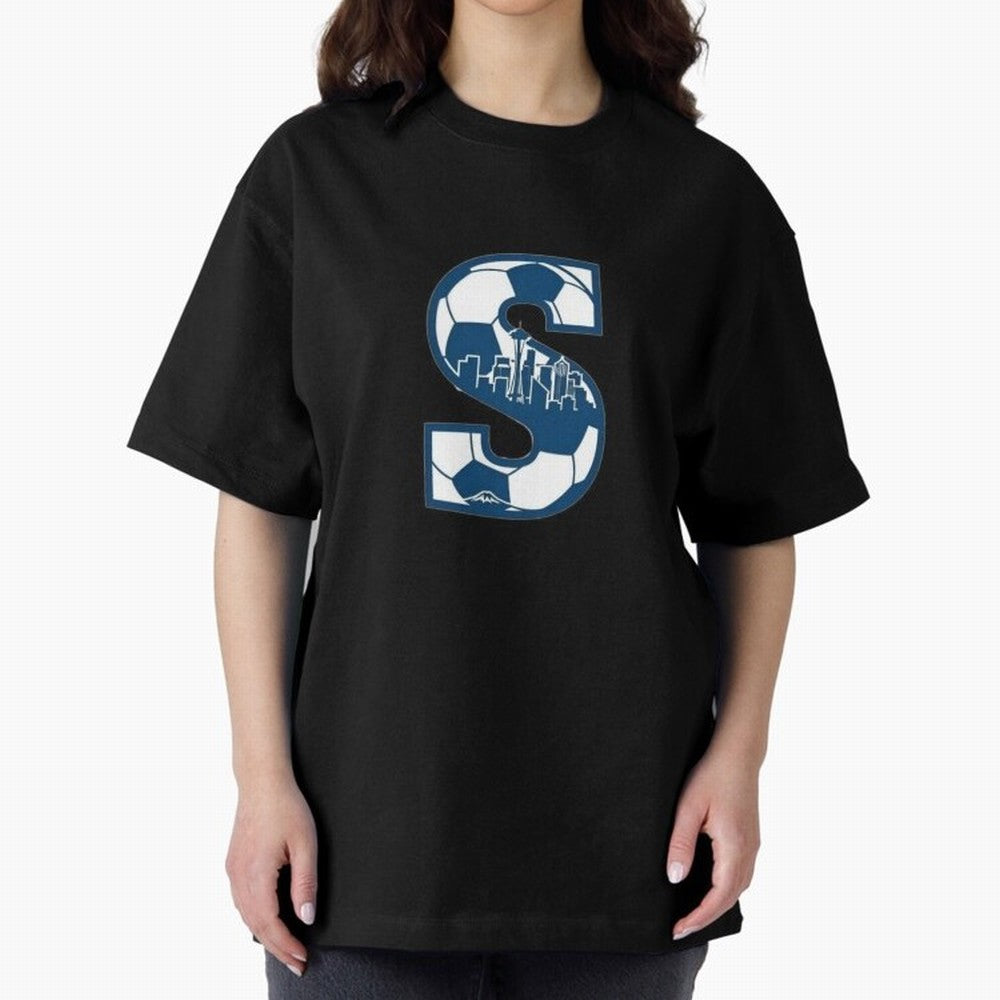 Seattle Soccer 2026 Oversized T-Shirt Celebrate Fan Favorites in the FIFA World Cup 2026 Journey through Mbappe and Neymar Highlights, Argentina, France and Brazil Pride, Stadium Memories, Football Loyalty, International Chants and Championship