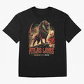 Morocco Team - World Cup 2026 Fan Oversized T-Shirt Carry the Dream of Match Day Hype around FIFA World Cup 2026 USA Canada Mexico, Messi, Neymar and Mbappe, England and Germany, Vintage Soccer Flavor, Modern Football Stars, National Flags and