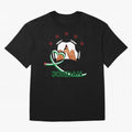 Jordan WC2026 Oversized T-Shirt Follow the Final Road of the FIFA World Cup 2026 Journey through Mbappe Highlights, Portugal, Spain and Germany Pride, Championship Spirit, Famous Goals, Roaring Crowds and International Football Unity; Perfect for