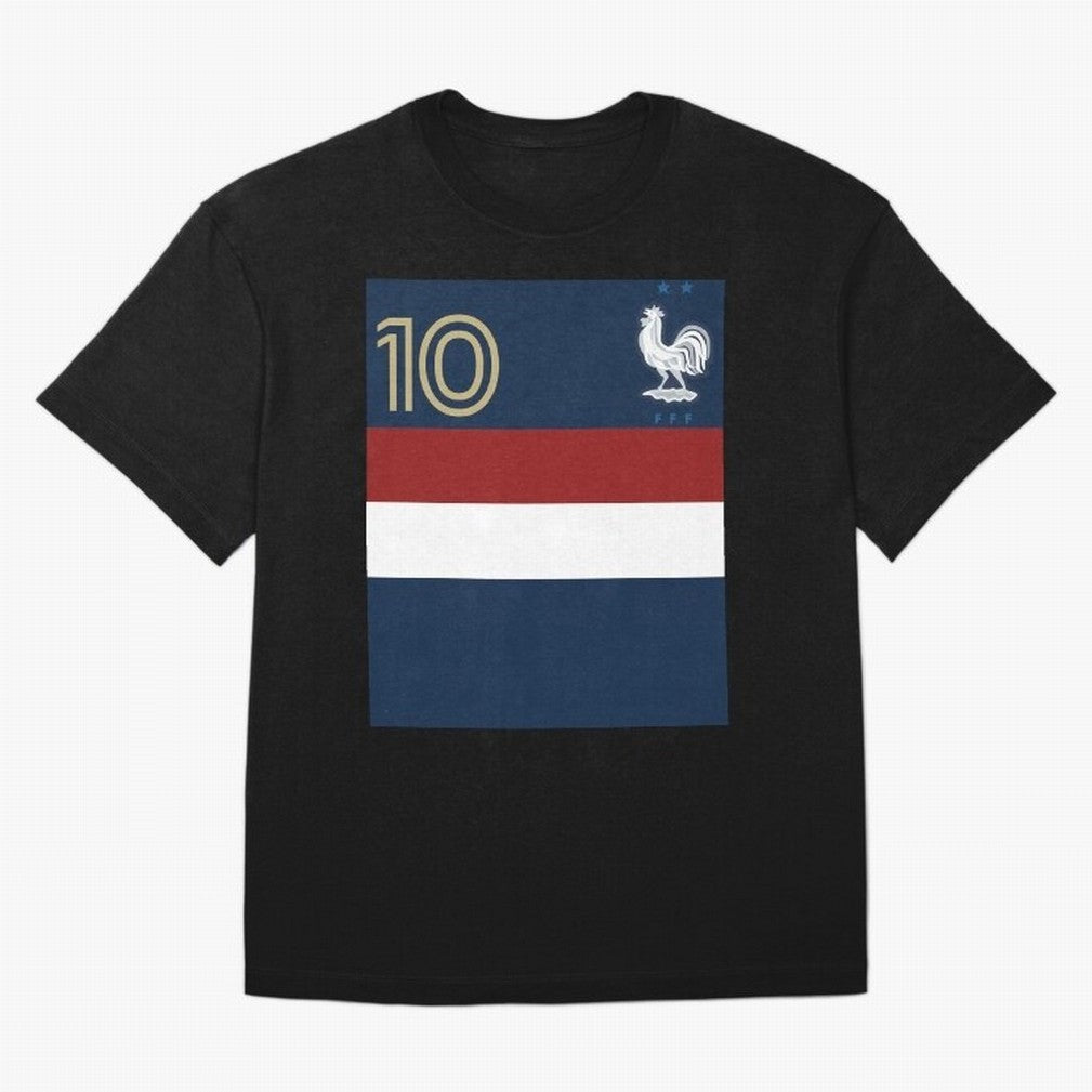 France | 2026 World Cup Fan Apparel Oversized T-Shirt Feel FIFA World Cup 2026 Group Stage for Fans of Mbappe and Neymar and Germany, Bringing Worldwide Fan Energy, Dramatic Goals, Stadium Lights and Championship Celebrations; Perfect for