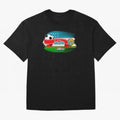 UzbekistanWC 2026 Oversized T-Shirt Bring Trophy Dreams to FIFA World Cup 2026 USA Canada Mexico for Fans of Messi, CR7 and Mbappe and Brazil, Portugal and Argentina, Bringing Goal Celebration Energy, Supporter Heritage, Football Icons and