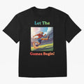 Let The Games Begin ¨C World Cup Soccer 2026 Oversized T-Shirt Show Your Love for FIFA World Cup 2026 USA Canada Mexico for Fans of Cristiano Ronaldo, Haaland and CR7 and Portugal, Bringing Worldwide Fan Energy, Dramatic Goals, Stadium Lights and