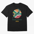 South Africa 2026 Oversized T-Shirt Share the Excitement of the FIFA World Cup 2026 Journey through Cristiano Ronaldo Highlights, Brazil, Portugal and Argentina Pride, Football History, Final Match Energy, Crowd Noise and Once in a Lifetime
