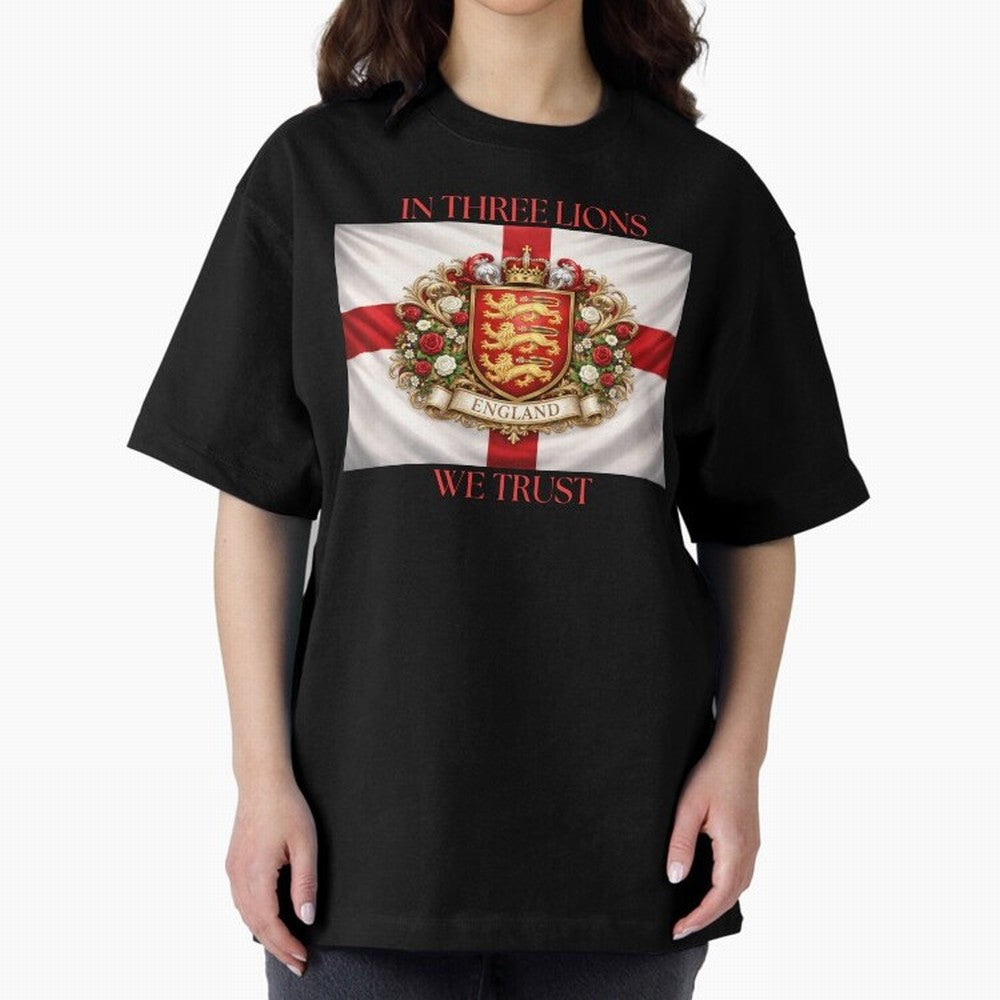 ENGLAND Oversized T-Shirt Spotlight FIFA World Cup 2026 Made for Neymar, Brazil, Portugal and Argentina Energy, Goal Celebration Energy, Supporter Heritage, Football Icons and Worldwide Tournament Joy; Ideal for Passionate Fans Who Love Underdog