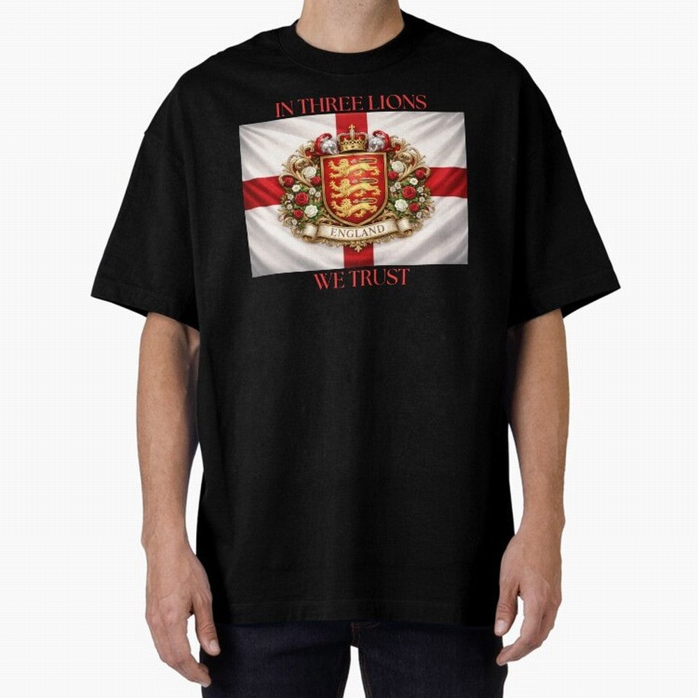 ENGLAND Oversized T-Shirt Spotlight FIFA World Cup 2026 Made for Neymar, Brazil, Portugal and Argentina Energy, Goal Celebration Energy, Supporter Heritage, Football Icons and Worldwide Tournament Joy; Ideal for Passionate Fans Who Love Underdog