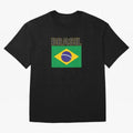 Brasil Flag Oversized T-Shirt Celebrate Football Heritage in the FIFA World Cup 2026 Group Stage Journey through Mbappe and Neymar Highlights, Spain Pride, Football Festival Excitement, Trophy Ambitions, Country Rivalries and Star Player Buzz;