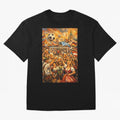 Festival Celebration with Soccer and Beer Oversized T-Shirt Remember Iconic Moments from the FIFA World Cup 2026 USA Canada Mexico Journey through Mbappe Highlights, Netherlands Pride, Championship Spirit, Famous Goals, Roaring Crowds and