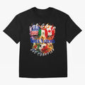 2026 World Cup Oversized T-Shirt Celebrate FIFA World Cup 2026 for Fans of Messi and England and Germany, Bringing Football Festival Excitement, Trophy Ambitions, Country Rivalries and Star Player Buzz; Perfect for Supporters Who Want Bold Football