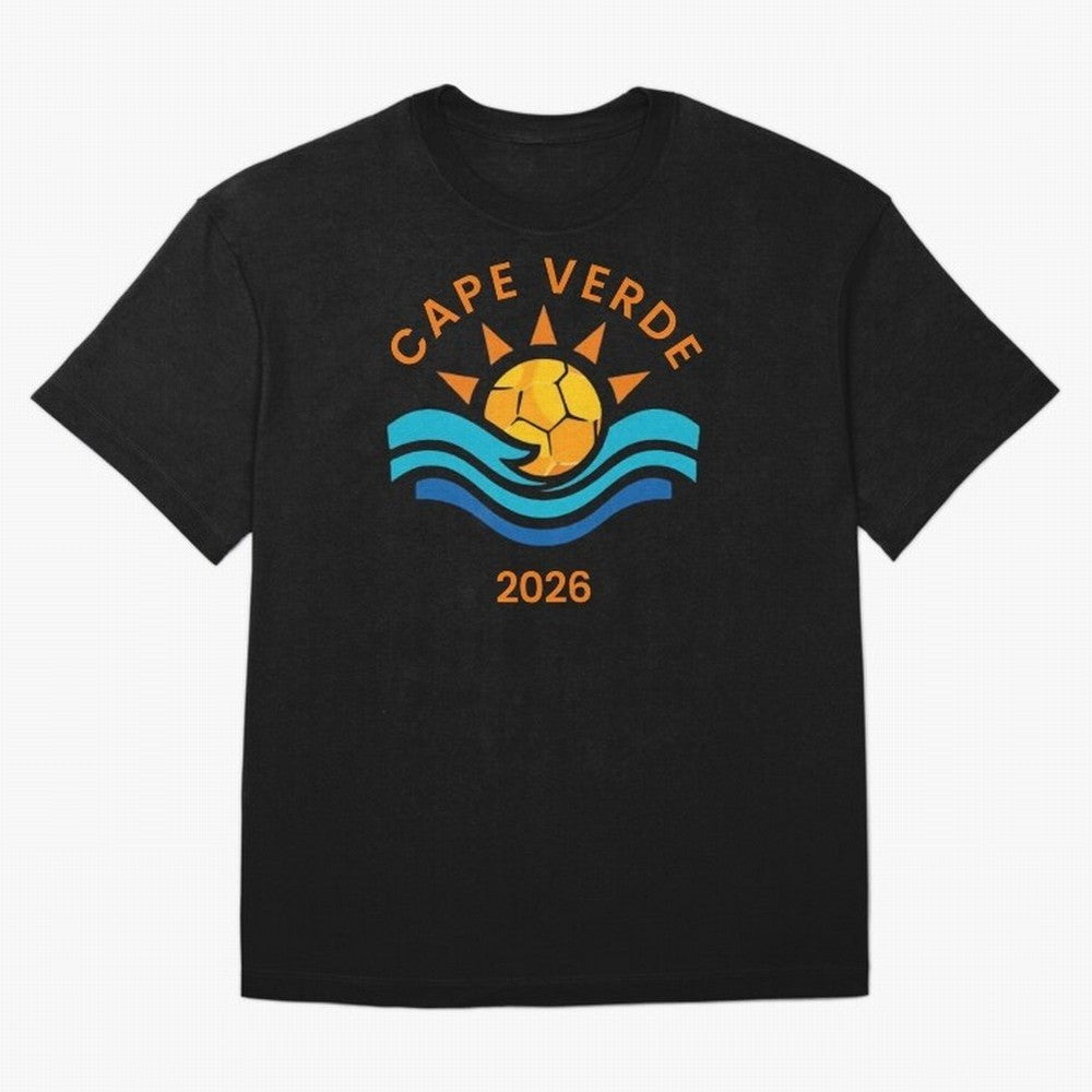 Cape Verde 2026 Oversized T-Shirt Fuel the Hype around FIFA World Cup 2026 Celebrating Haaland and Mbappe, Spain Energy, Football Festival Excitement, Trophy Ambitions, Country Rivalries and Star Player Buzz; Perfect for People Who Love Argentina,