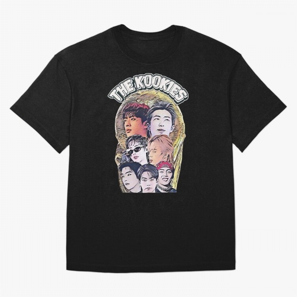 The Kookies - BTS Design Oversized T-Shirt Carry the Colors and Pride of FIFA World Cup 2026 for Fans of Messi, CR7 and Mbappe and England and Germany, Bringing Game Day Rituals, Football Legends, Country Pride and the Road to the Final; Made for