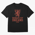 Scotland World Cup Dreams 2026 Oversized T-Shirt Follow the Road to the FIFA World Cup 2026 Group Stage Journey through Mbappe Highlights, Argentina and Brazil Pride, Game Day Rituals, Football Legends, Country Pride and the Road to the Final;