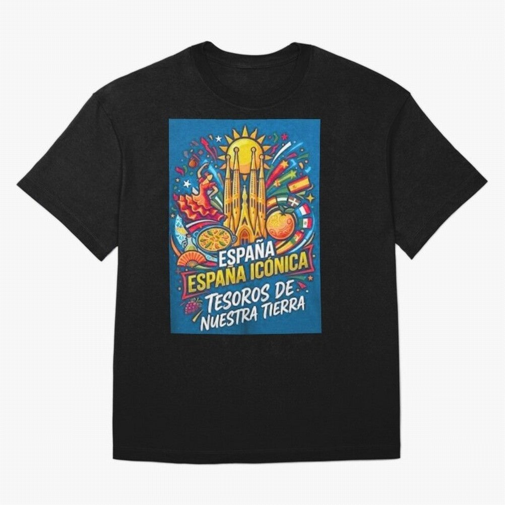 Spain Oversized T-Shirt Capture Stadium Memories from FIFA World Cup 2026 for Fans of Neymar and Portugal, Bringing Worldwide Fan Energy, Dramatic Goals, Stadium Lights and Championship Celebrations; Made for Collectors Who Enjoy Iconic Players,