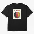 Go Germany Soccer Ball Flag | German Football Fan Graphic Tee Oversized T-Shirt Fuel Your Fan Pride for FIFA World Cup 2026 Group Stage for Fans of Messi, Neymar and Mbappe and Portugal, Spain and Germany, Bringing Soccer Culture, Superstar