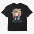 England - World Cup 2026 Oversized T-Shirt Celebrate Unforgettable Nights in FIFA World Cup 2026 for Fans of Neymar and Brazil, Bringing Stadium Chants, National Pride, Trophy Dreams and Unforgettable Football Memories; Great for Watch Parties,