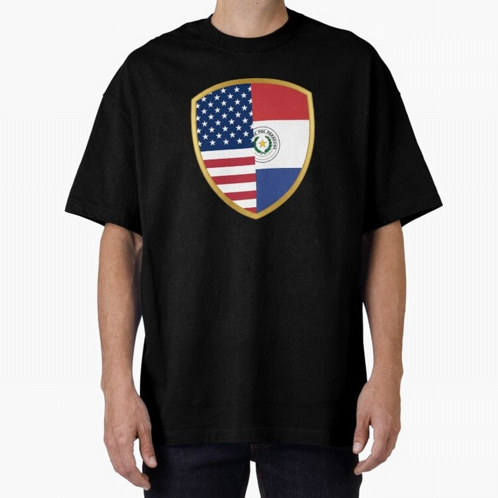 FIFA World Cup -USA v Paraguay Oversized T-Shirt Bring Legendary Rivalry Energy to FIFA World Cup 2026 Group Stage for Fans of Cristiano Ronaldo and Portugal, Spain and Germany, Bringing Match Day Excitement, Supporter Culture, Golden Goals and