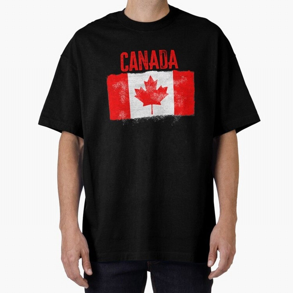 Canada Oversized T-Shirt Bring a Champion Mindset to FIFA World Cup 2026 Group Stage for Fans of Mbappe and Neymar and Netherlands, Bringing Champion Mindset, Group Stage Buzz, Knockout Tension and Passionate Fan Culture; Perfect for Fans,