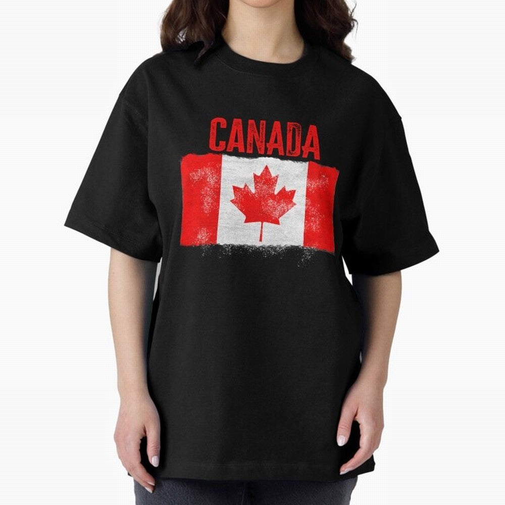 Canada Oversized T-Shirt Bring a Champion Mindset to FIFA World Cup 2026 Group Stage for Fans of Mbappe and Neymar and Netherlands, Bringing Champion Mindset, Group Stage Buzz, Knockout Tension and Passionate Fan Culture; Perfect for Fans,