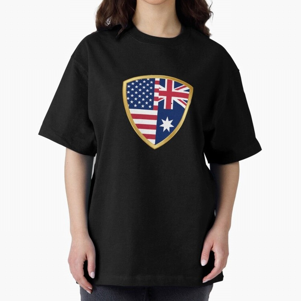 FIFA World Cup - USA v Australia Oversized T-Shirt Treasure FIFA World Cup 2026 USA Canada Mexico Made for Haaland, Argentina, France and Brazil Energy, Football History, Final Match Energy, Crowd Noise and Once in a Lifetime Moments; Ideal for