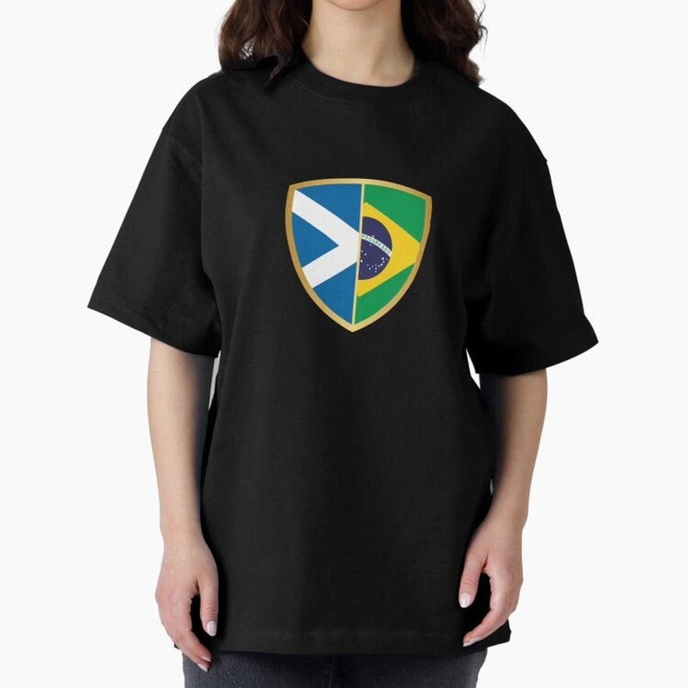 FIFA World Cup -Scotland v Brazil Oversized T-Shirt Turn Football Passion into the FIFA World Cup 2026 Journey through Cristiano Ronaldo, Haaland and CR7 Highlights, Argentina and Brazil Pride, Tournament Hype, Historic Matchups, Family Viewing
