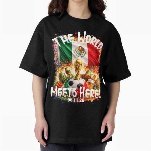 2026 World Cup Oversized T-Shirt Bring Bold Fan Energy to Global Football Passion for FIFA World Cup 2026 Group Stage, Inspired by Neymar, Haaland and Cristiano Ronaldo, England, Worldwide Fan Energy, Dramatic Goals, Stadium Lights and Championship