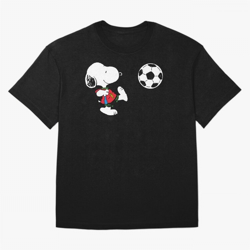 SNOOPY Football - FIFA World Cup 2026 Oversized T-Shirt Cheer for the FIFA World Cup 2026 Group Stage Journey through Mbappe Highlights, Portugal Pride, Global Supporter Spirit, Legendary Goals, National Colors and Tournament Celebration; Perfect