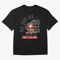 World cup 26 - Switzerland Oversized T-Shirt Celebrate the Magic of FIFA World Cup 2026 Group Stage Spirit, Made for Brazil, Portugal and Argentina, Messi, Neymar and Mbappe, Stadium Memories, Football Loyalty, International Chants and Championship