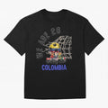 World cup 26 - Colombia Oversized T-Shirt Fuel the Hype around Global Football Passion for FIFA World Cup 2026, Made for Messi and Cristiano Ronaldo, England and Germany, Fan Favorite Moments, National Team Passion, Big Match Drama and Soccer