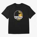 Golden Green Kangaroo Emblem Go Australia 2026 Supporter Design T-Shirt_83662099 Oversized T-Shirt Show Your Stadium Side during Match Day Hype around FIFA World Cup 2026 USA Canada Mexico, CR7 and Messi, England, Supporter Pride, Iconic