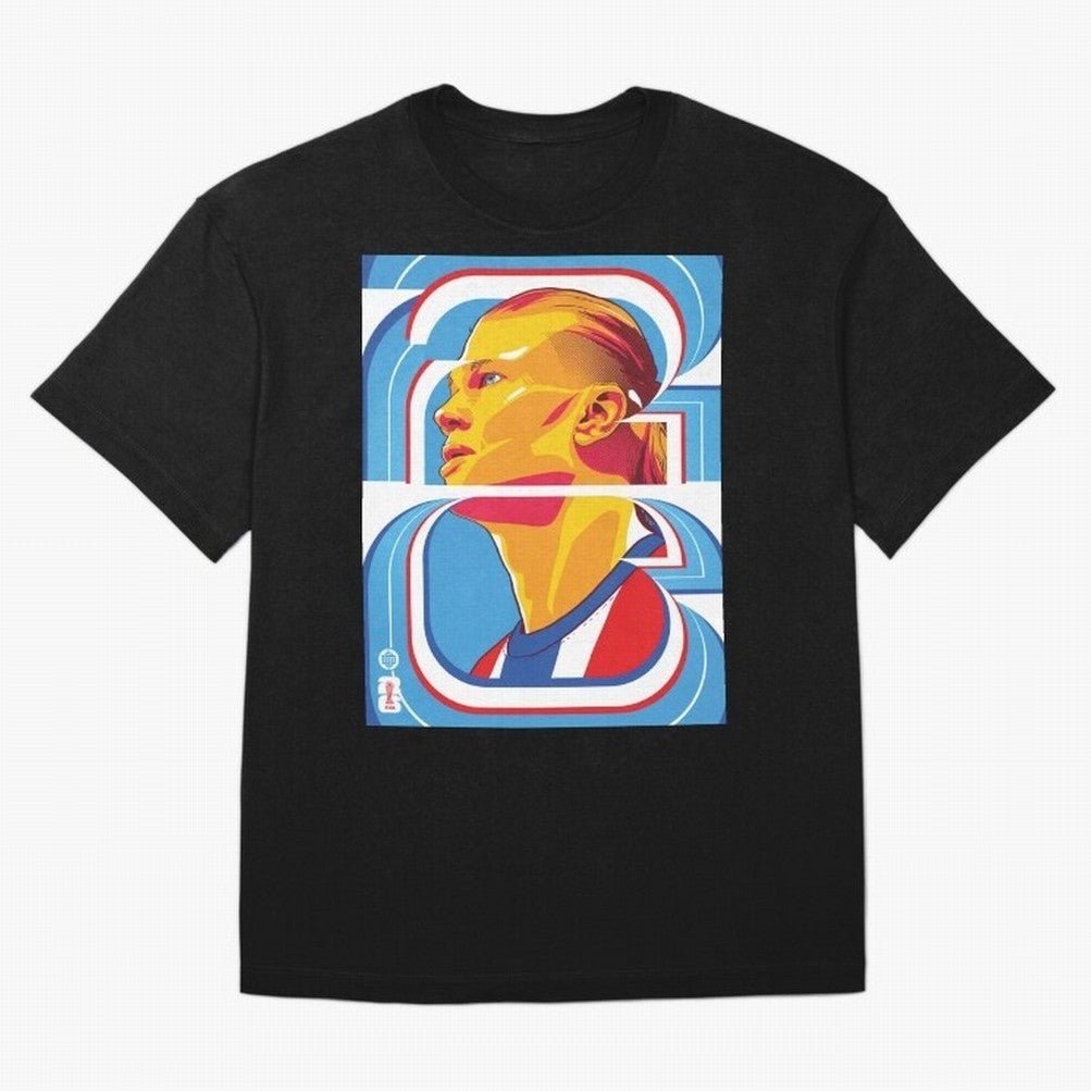 World Cup 2026 Soccer Celebration: United Football Fan Art Oversized T-Shirt Represent the Passion of FIFA World Cup 2026 Group Stage Spirit, Driven by Brazil, Portugal and Argentina, Messi and Cristiano Ronaldo, Supporter Pride, Iconic