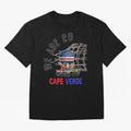 World cup 26 - Cape Verde Oversized T-Shirt Back the Journey through Match Day Hype around FIFA World Cup 2026 Group Stage, Mbappe, France, Supporter Pride, Iconic Celebrations, Legendary Names and Global Match Day Energy; Perfect for People Who